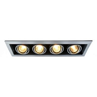 Светильник встраиваемый ARTE LAMP Cardani A5941PL-4SI
